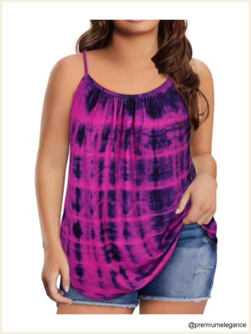 Plus Size Tank Tops for Women Loose Cami Summer Tunic Basic Shirts